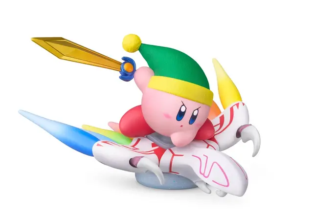 『カービィのエアライダー』新たなamiiboが公開！伝説のエアライドマシンに乗った「 ソードカービィ&ドラグーン」含む2種