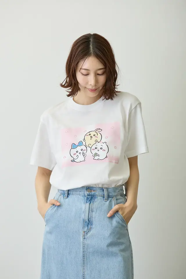 お花見しよッ！「ちいかわ」“わ～い・・・”とはしゃぐハチワレたちなど春デザイン全4種がTalking Heads ODMに追加