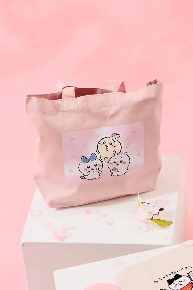 お花見しよッ！「ちいかわ」“わ～い・・・”とはしゃぐハチワレたちなど春デザイン全4種がTalking Heads ODMに追加