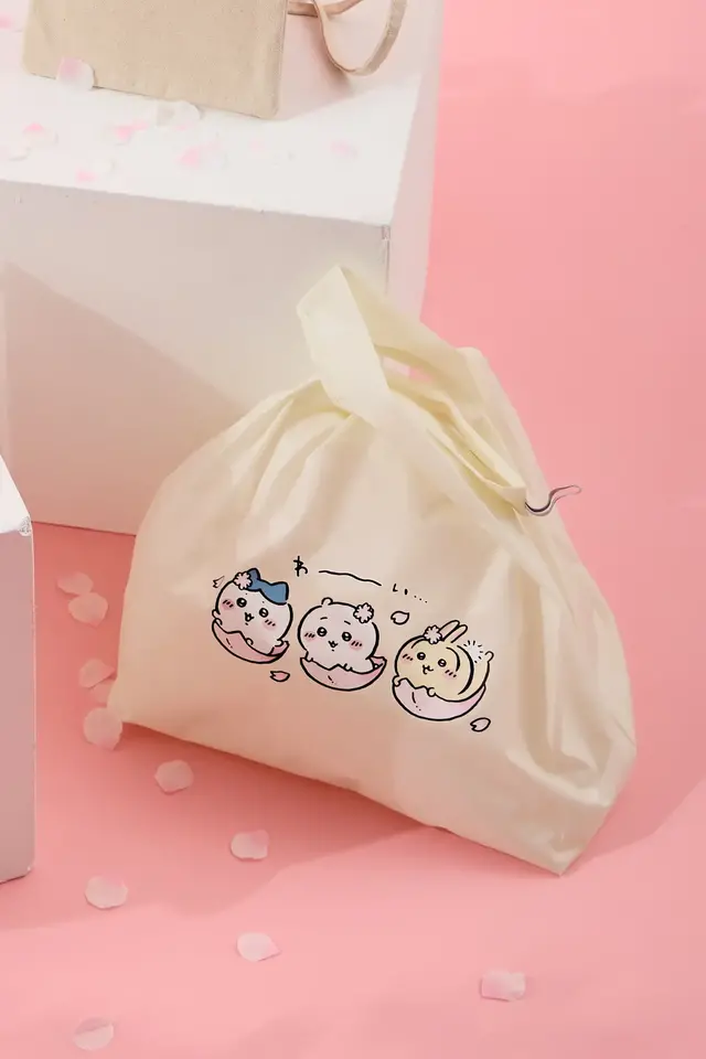 お花見しよッ！「ちいかわ」“わ～い・・・”とはしゃぐハチワレたちなど春デザイン全4種がTalking Heads ODMに追加