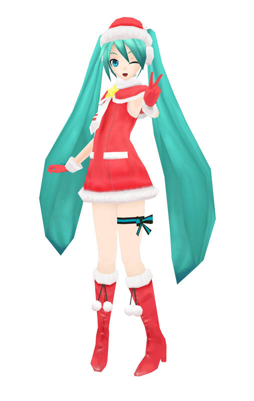 『初音ミク -Project DIVA- 2nd』『初音ミク Project DIVA Arcade』連動企画！ クリスマスモジュール配信決定 