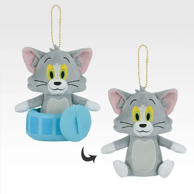 「トムとジェリー」新作一番くじの全ラインナップ公開！くったりポーズのぬいぐるみや、飛び出したハートが光るフィギュアなどがズラリ