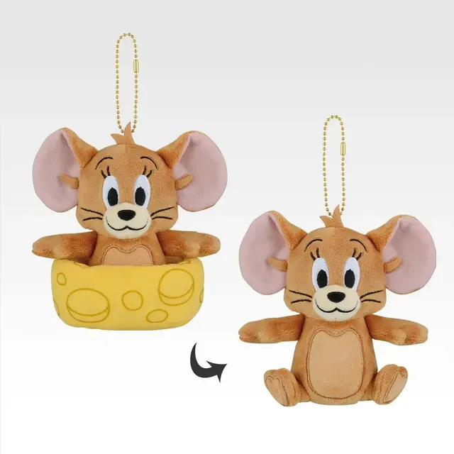 「トムとジェリー」新作一番くじの全ラインナップ公開！くったりポーズのぬいぐるみや、飛び出したハートが光るフィギュアなどがズラリ