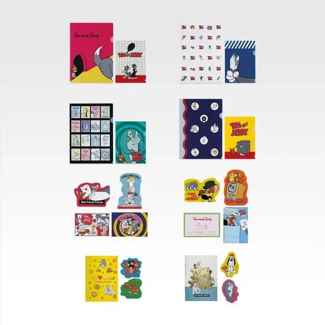 「トムとジェリー」新作一番くじの全ラインナップ公開！くったりポーズのぬいぐるみや、飛び出したハートが光るフィギュアなどがズラリ