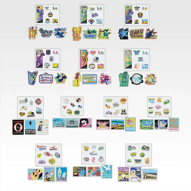 歴代主人公が“ジョジョ立ち”で揃い踏み！「ジョジョ」新作一番くじがオンライン販売、ジョナサンからジョニィまで勢揃い