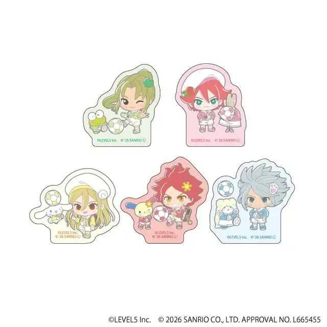 『イナズマイレブン』×「サンリオキャラクターズ」コラボが可愛い！円堂守×ハローキティなど全10種イラスト使用のグッズが先行通販