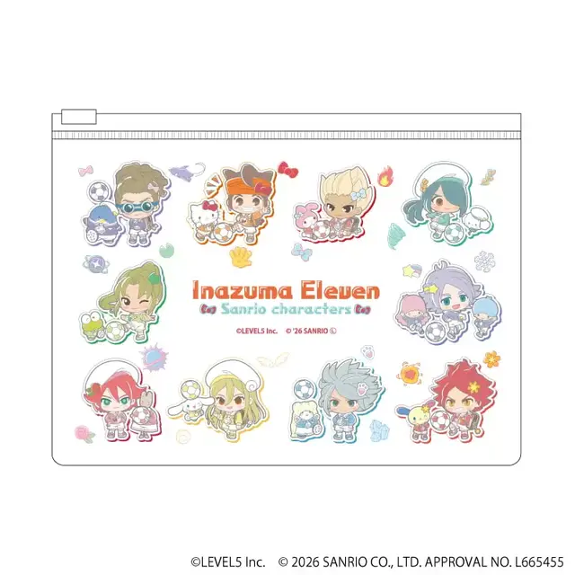 『イナズマイレブン』×「サンリオキャラクターズ」コラボが可愛い！円堂守×ハローキティなど全10種イラスト使用のグッズが先行通販