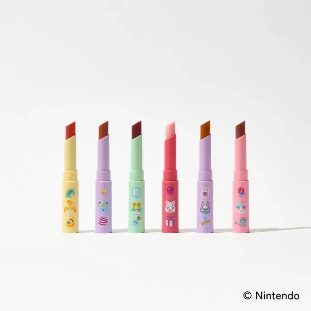 『どうぶつの森』スキンケアアイテムのパッケージが可愛い！葉っぱのマーク型リップケースや、ダイカットミラーなど雑貨も