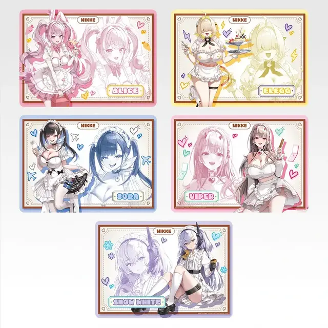 『勝利の女神：NIKKE』新作一番くじがオンライン販売！メイド姿の「マスト」「ブレッディ」フィギュアにドッキドキ