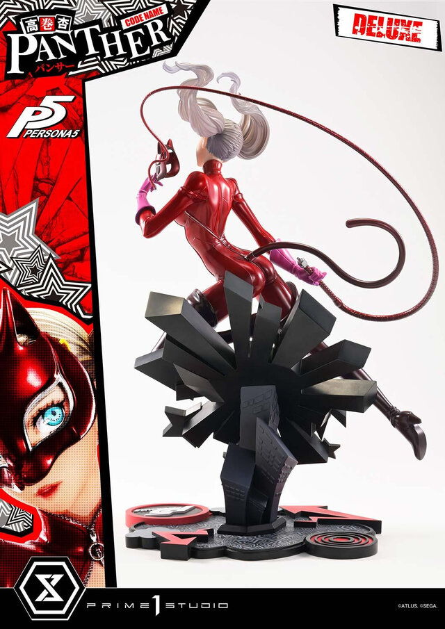 約22万円の“艶”感！『ペルソナ5』怪盗姿の「高巻杏（パンサー）」フィギュアが予約販売ーDX版は“総攻撃”を思わせるポージング