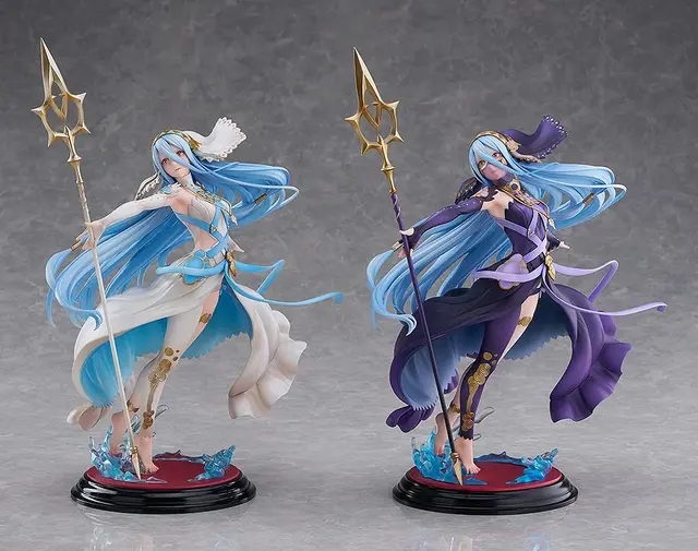 どっちを買うか悩ましい…！『ファイアーエムブレムif』より「アクア」が白き歌姫、黒き歌姫の2バージョンでフィギュア化