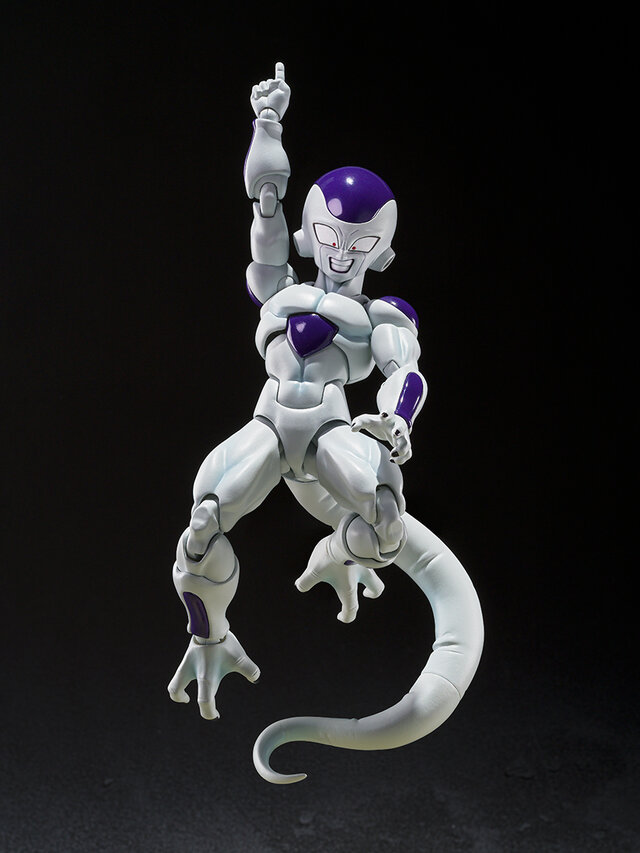 「ドラゴンボールZ」より「フリーザ 第四形態」が可動フィギュア化！新規構造でもりもり動く、尻尾は切れた状態も再現可能