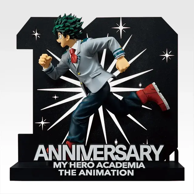 「ヒロアカ」新作一番くじは“原点”に注目！「君はヒーローになれる」の名シーンなど7体のフィギュアが先行公開