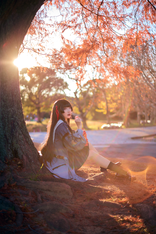 千咲／なるるる（X：@teyaeneRingo）、撮影：てぉ（X：@cameco_Theo）