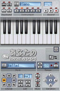 あなたの楽々エレクトロニックキーボード