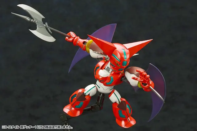 「真ゲッターロボ 世界最後の日」より、「D-スタイル 真ゲッター1」が予約受付中！2種類の手首パーツも付属、ダイナミックなアクションポーズを楽しめる