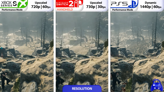 『FF7 リバース』スイッチ2/Xbox Series S/PS5三機種のグラフィック比較動画が公開。スイッチ2は30fps固定ながらグラフィックは健闘