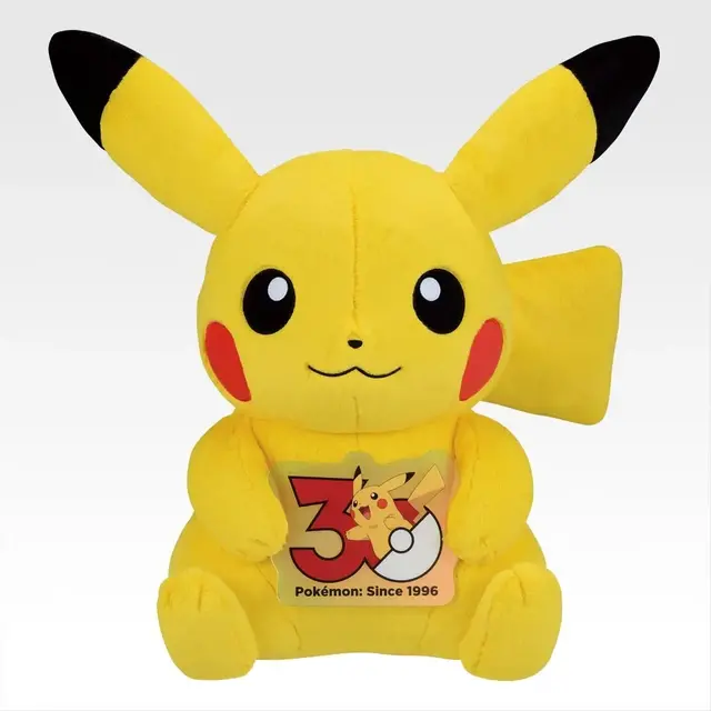 『ポケモン』30周年一番くじ第1弾の全ラインナップ公開！カントー～シンオウ地方の御三家が集まった時計、ぬいぐるみなど記念グッズ盛りだくさん