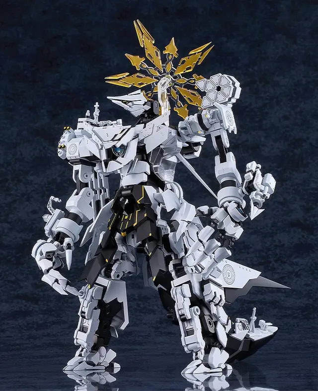 『ブルアカ』巨大変身合体怪獣ロボット「ダアト」がプラモ化！「コクマー」と「ゲブラ」のセット、分解し再構成することで完成
