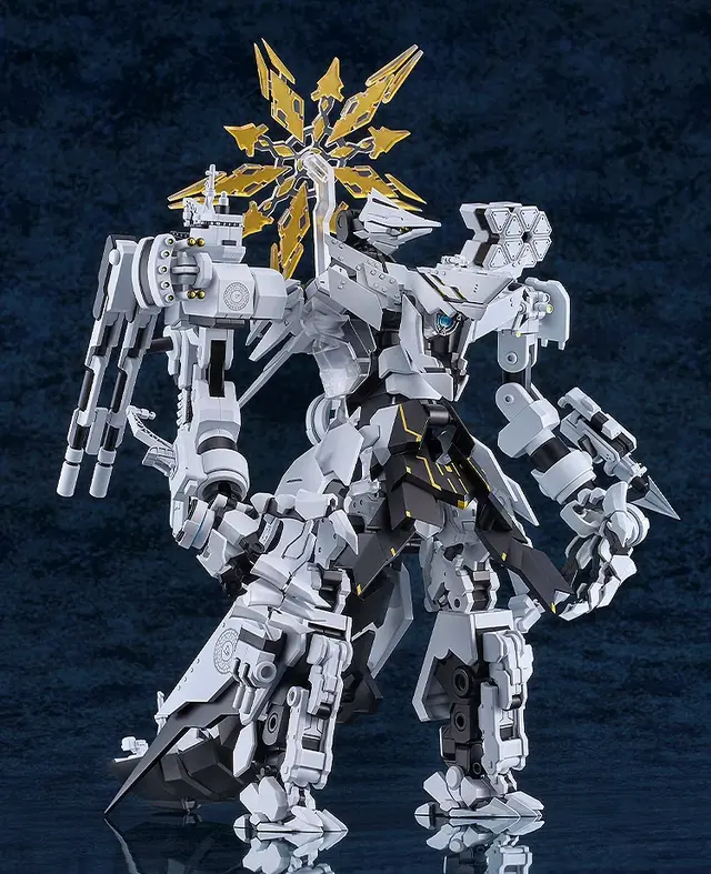 『ブルアカ』巨大変身合体怪獣ロボット「ダアト」がプラモ化！「コクマー」と「ゲブラ」のセット、分解し再構成することで完成