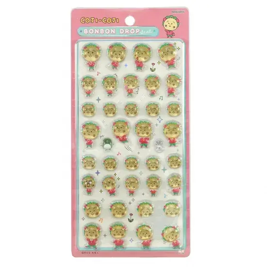 ボンボンドロップシールに「お文具といっしょ」「コジコジ」など4キャラクターが仲間入り！5月下旬頃から順次出荷