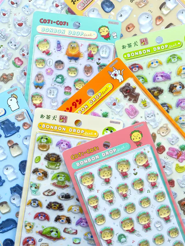 「ボンボンドロップシール」新作「コジコジ」がオンライン販売！5月25日12時より注文開始