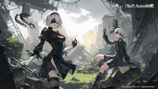 「2B」コスチュームが実装！『クリスタル・オブ・アトラン』一周年記念で『NieR:Automata』コラボ開催