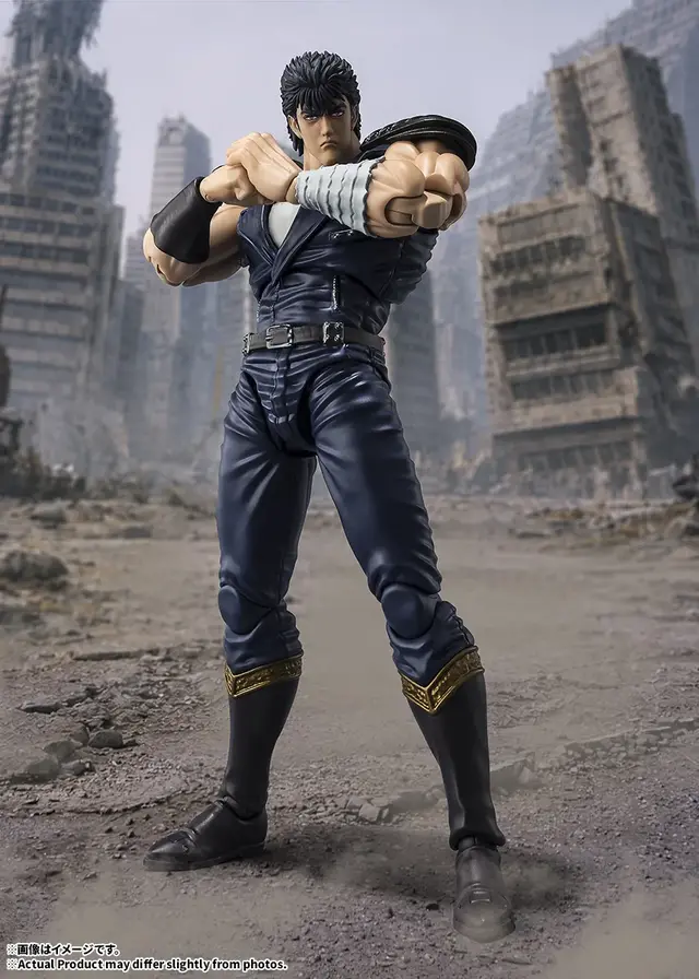 新作アニメ「北斗の拳」から、ケンシロウがアクションフィギュア化！設定を元に完全新規造形、最新の可動構造を採用