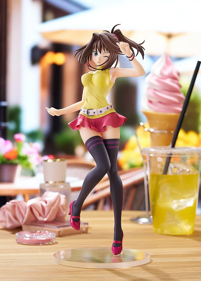 ノースリーブにミニスカートで躍動感たっぷりの真崎杏子フィギュア！映画「遊☆戯☆王 THE DARK SIDE OF DIMENSIONS」版衣装でポッパレに登場