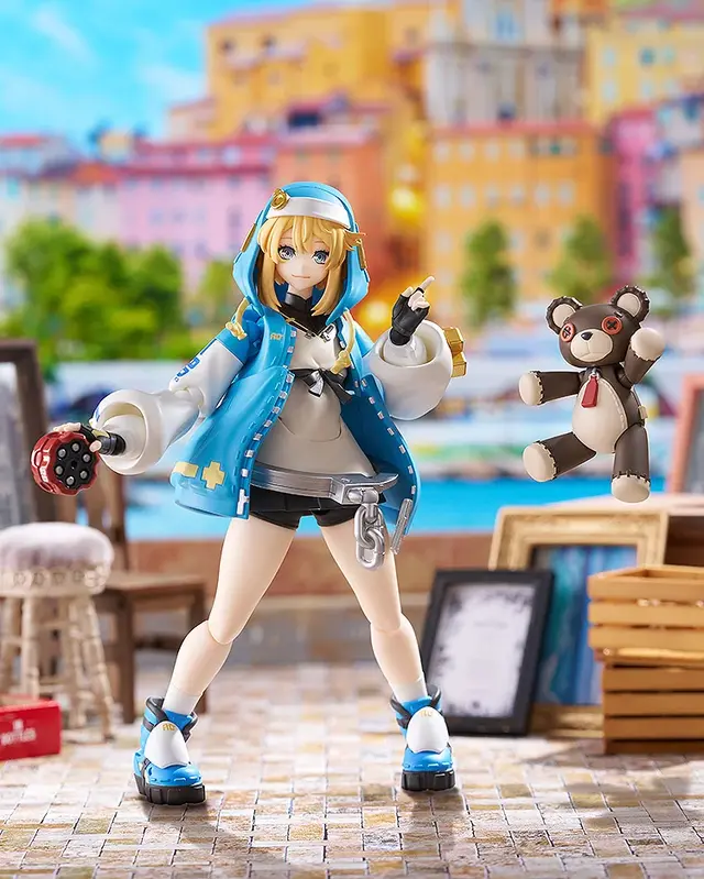 アクションばっちりのふともも！『ギルティギア』シリーズから「figma ブリジット」が予約開始、ロジャーやYOYOなど付属