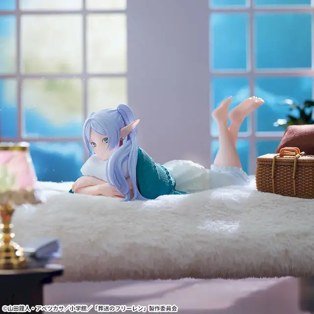ルームウェア姿のフリーレン！「葬送のフリーレン」よりプライズフィギュア2種が展開ーゆったりしたユーベルも可愛い