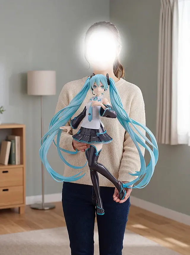 抱えるほどビッグサイズ！「初音ミク」1/3スケールフィギュアが、圧倒的なボリューム感