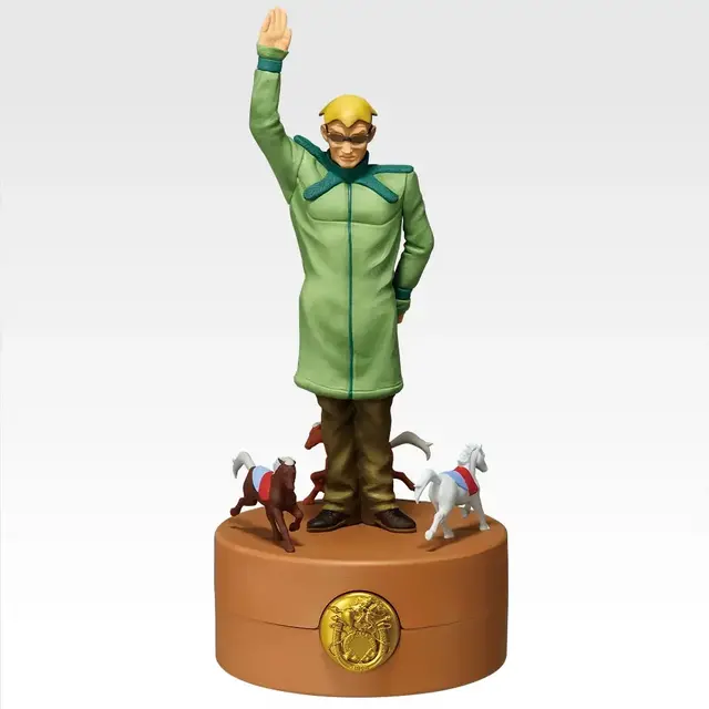 「ジョジョ」第7部の新作一番くじがオンライン販売！ジョニィ、ジャイロら6体のフィギュアなどをラインナップ