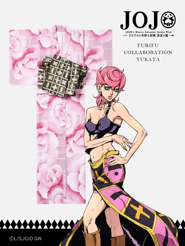 「ジョジョ」5部コラボ浴衣が、超オシャレ！ジョルノやブチャラティをモチーフにした全7種