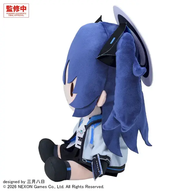 『ブルアカ』ユウカ、ノア、コユキが可愛いぬいぐるみに! 「ふわぷちぬいぐるみ(L)」に仲間入り