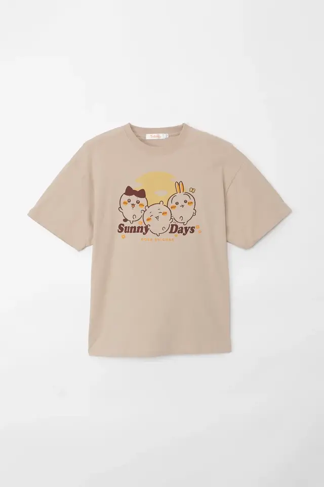 「ちいかわ」ヴィンテージデザインほか、アパレル新商品が6月19日発売!たべものモチーフエコBAGや、後光が輝くうさぎTシャツなど