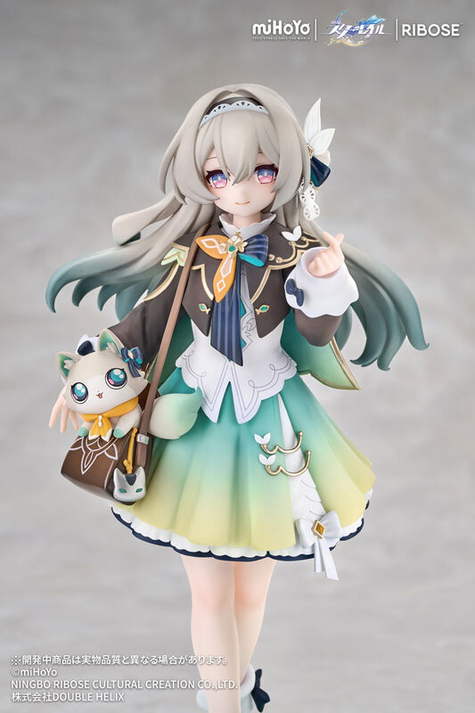『崩壊：スターレイル』ホタルが可愛い“ちびねこシリーズ”フィギュアに！ 専用アクリルスタンドの背景付き台座も