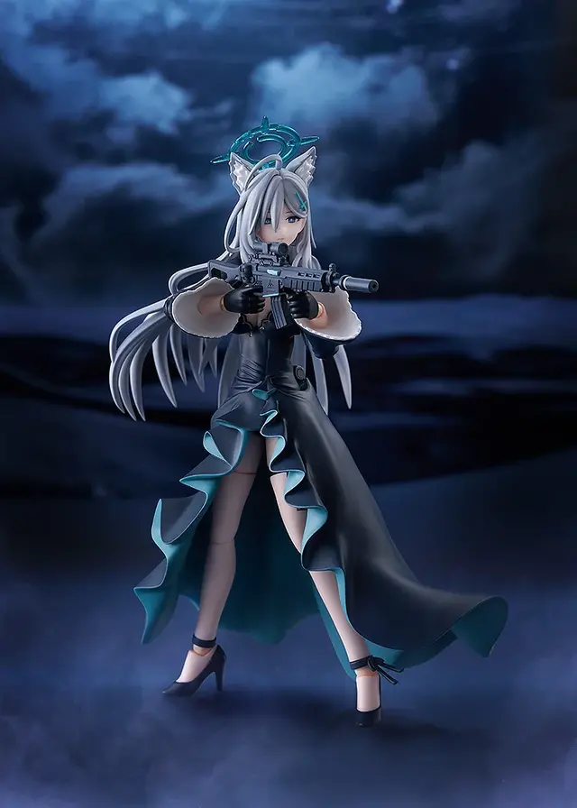 大人びたドレス衣装にドキドキ…！『ブルアカ』より「シロコ＊テラー」がアクションフィギュア化、オプションには“覆面”も付属