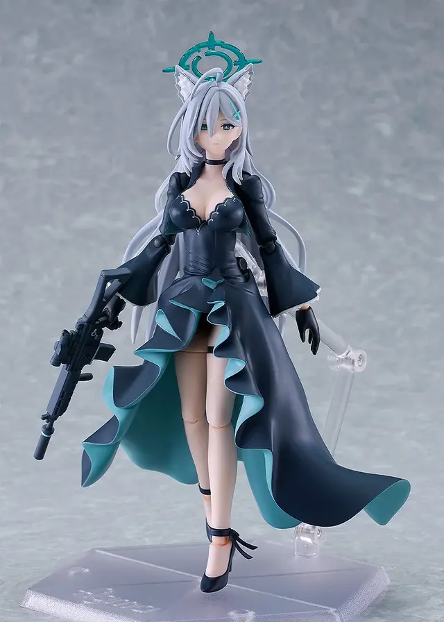 大人びたドレス衣装にドキドキ…！『ブルアカ』より「シロコ＊テラー」がアクションフィギュア化、オプションには“覆面”も付属