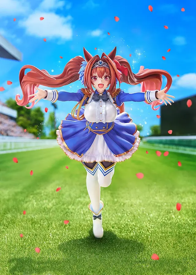 『ウマ娘』より「ダイワスカーレット」が、サポカイラストのポージングで立体化！一番の笑顔が輝く