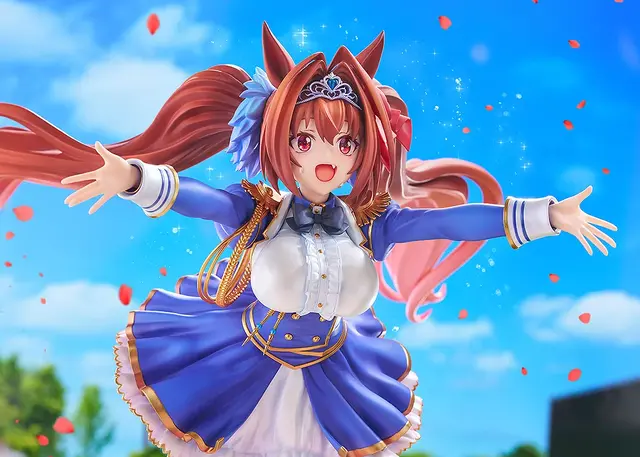 『ウマ娘』より「ダイワスカーレット」が、サポカイラストのポージングで立体化！一番の笑顔が輝く