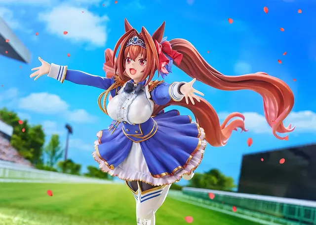 『ウマ娘』より「ダイワスカーレット」が、サポカイラストのポージングで立体化！一番の笑顔が輝く