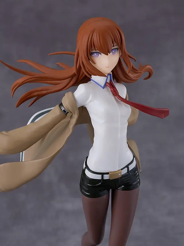 『STEINS;GATE』より「牧瀬紅莉栖」組み立て式プラモデルが予約開始!改造制服姿とロングヘアーをなびかせて颯爽と走りだす様子で立体化