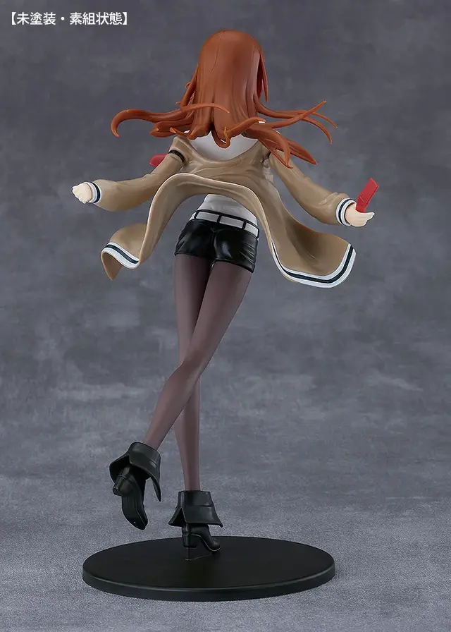 『STEINS;GATE』より「牧瀬紅莉栖」組み立て式プラモデルが予約開始！改造制服姿とロングヘアーをなびかせて颯爽と走りだす様子で立体化