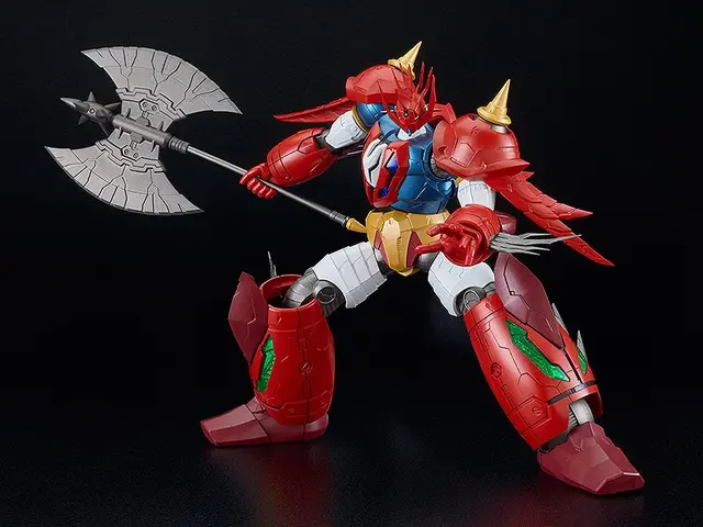 「真ゲッタードラゴン」プラモが再販！ドリルアーム＆ブースター、ゲッターサイクロン用の腕部により違った印象でディスプレイ可能