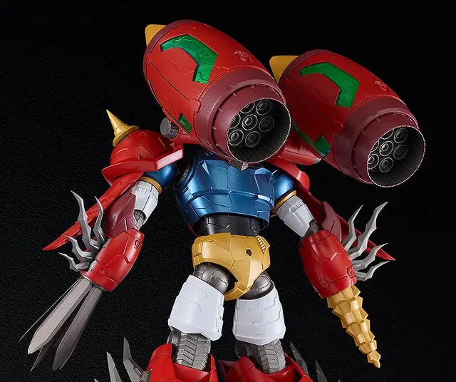 「真ゲッタードラゴン」プラモが再販！ドリルアーム＆ブースター、ゲッターサイクロン用の腕部により違った印象でディスプレイ可能