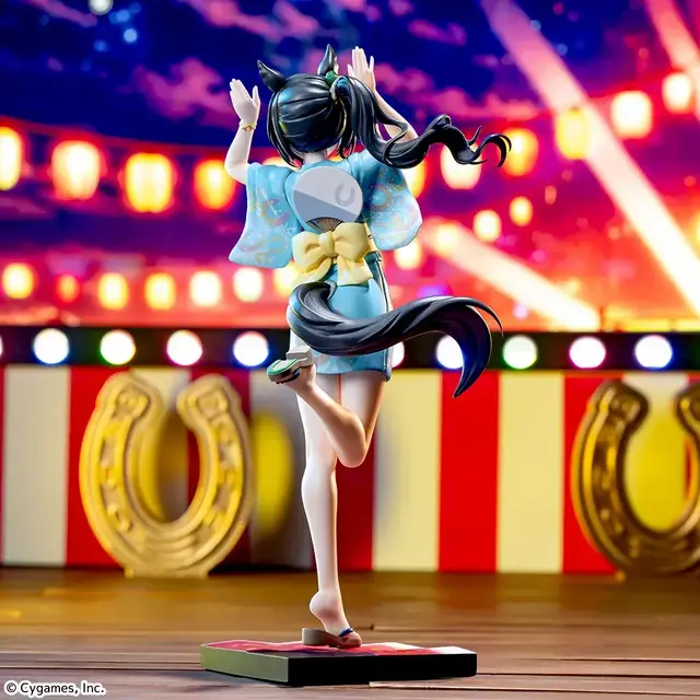『ウマ娘』サトノクラウンとシュヴァルグランが、夏らしい「トレセン音頭」でプライズフィギュア化！