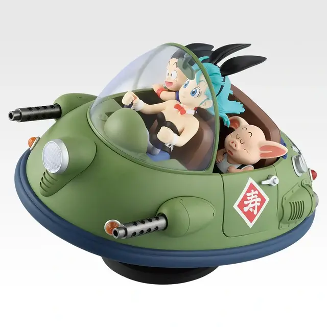「ドラゴンボール」新作一番くじが懐かしさ全開!牛魔王の車で飛び回るウーロンたちや、ブルマと悟空の出会いのシーンを立体化