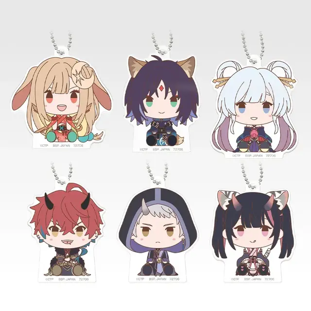 「超かぐや姫！」が一番くじちょこっとに登場！彩葉、ヤチヨら6人の背景まで可愛いビッグアクスタなど全ラインナップ公開