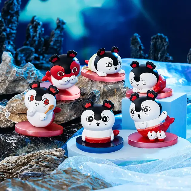 「映画ちいかわ 人魚の島のひみつ」セイレーンだらけフィギュアが予約受注決定!顔を真っ赤にして口を塞ぐ姿など全6種